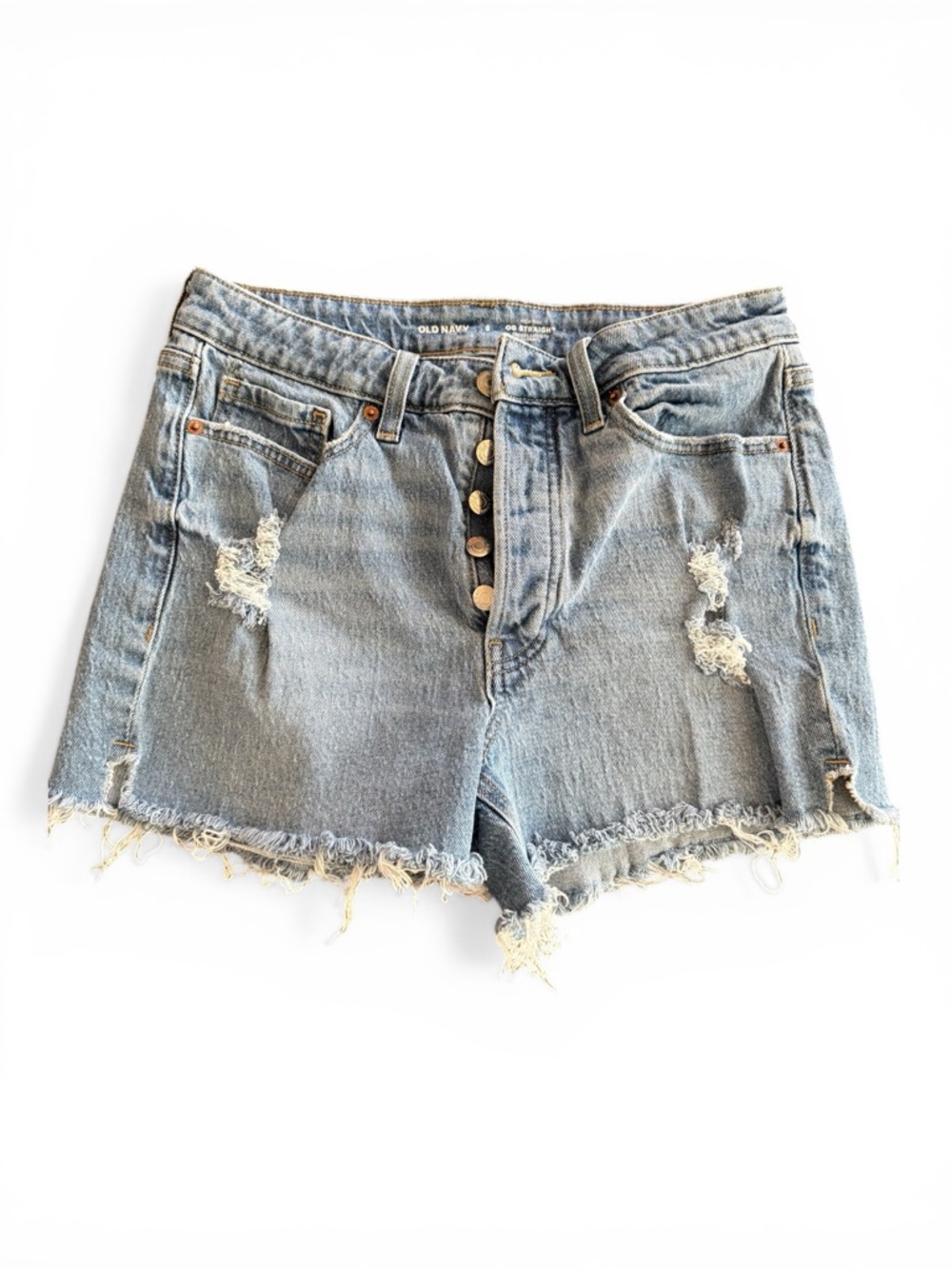 Old Navy High Rise OG Straight 3” Shorts, 8